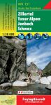   Zillertal – Tuxer Alpen – Jenbach – Schwaz turistatérkép - f&b WK 151