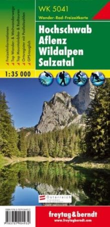 Hochschwab – Aflenz – Wildalpen – Salzatal turistatérkép - f&b WK 5041