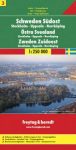   Délkelet-Svédország: Stockholm-Uppsala-Norrköping (Svédország 3) térkép - f&b AK 0669