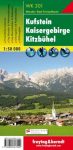   Kufstein-Kaisergebirge-Kitzbühel turistatérkép - f&b WK 301