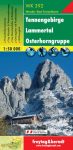   Tennengebirge-Lammertal-Osterhorngruppe turistatérkép - f&b WK 392