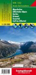   Mayrhofen – Zillertaler Alpen – Gerlos – Krimml – Tuxertal – Zell im Zillertal turistatérkép - f&b WK 152