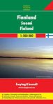 Finnország autótérkép - f&b AK 6401