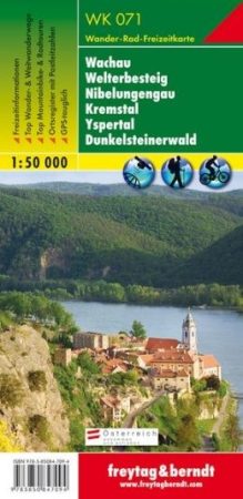 Wachau – Welterbesteig – Niebelungengau – Kremstal – Yspertal – Dunkelsteinerwald turistatérkép - f&b WK 071
