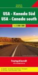 USA - Dél-Kanada autótérkép - f&b AK 116