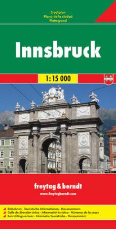 Innsbruck teljes várostérkép - f&b PL 16