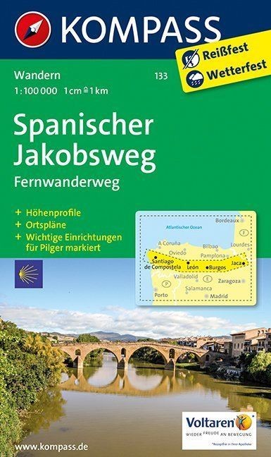 WK 133 Spanischer Jakobsweg - KOMPASS
